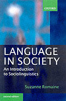 Language in Society An Introduction to Sociolinguistics