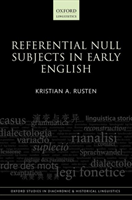 Referential Null Subjects in Early English