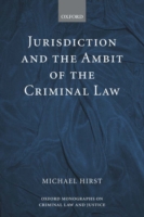 Jurisdiction and the Ambit of the Criminal Law