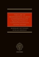 Law of Professional-Client Confidentiality 2e