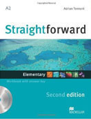 Straightforward 2nd Edition Elementary Workbook + CD with Key