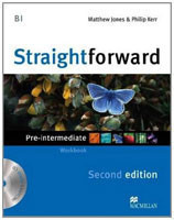 Straightforward 2nd Edition Pre-Intermediate Workbook + CD without Key