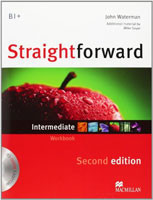 Straightforward 2nd Edition Intermediate Workbook + CD without Key