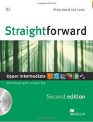 Straightforward 2nd Edition Upper-Intermediate Workbook + CD with Key