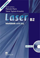 Laser, 3rd Edition B2 Workbook with Key + CD Pack