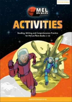 Phonic Books Mel on Mars Activities Adjacent consonants and consonant digraphs, suffixes -ed and -ing