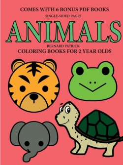 Coloring Books for 2 Year Olds (Animals)