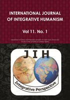 International Journal of Integrative Humanism Vol. 11 No. 1
