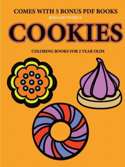 Coloring Books for 2 Year Olds (Cookies)