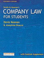 Smith & Keenan's Company Law for Students (Scottish Edition)