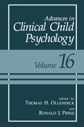 Advances in Clinical Child Psychology