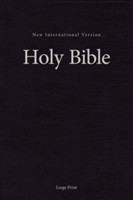 NIV, Pew and Worship Bible, Large Print, Hardcover, Black, Comfort Print