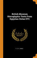 British Museum Hieroglyphic Texts from Egyptian Stelae Etc