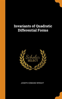 Invariants of Quadratic Differential Forms