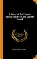 Study of the Temple Documents from the Cassite Period