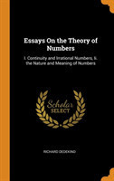 Essays on the Theory of Numbers