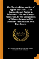 Chemical Composition of Apples and Cider. I. The Composition of Apples in Relation to Cider and Vinegar Production. II. The Composition of Cider as Determined by Dominant Fermentation With Pure Yeasts