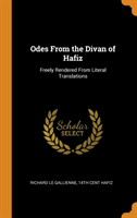 Odes from the Divan of Hafiz