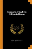 Invariants of Quadratic Differential Forms