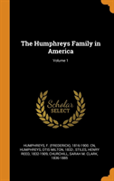 Humphreys Family in America; Volume 1