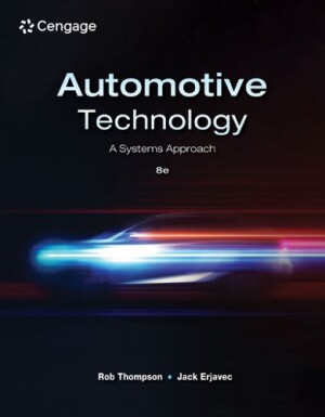 Tech Manual for Thompson/Erjavec's Automotive Technology: A Systems Approach
