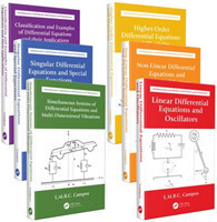 Ordinary Differential Equations with Applications to Trajectories and Vibrations, Six-Volume Set