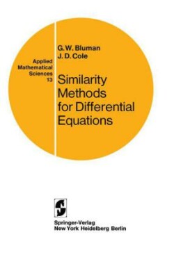 Similarity Methods for Differential Equations