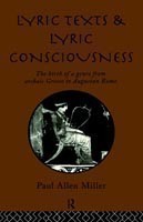 Lyric Texts and Lyric Consciousness