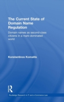 Current State of Domain Name Regulation