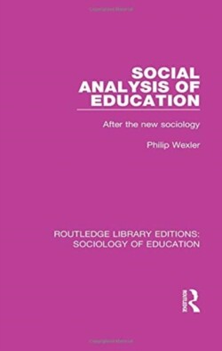Social Analysis of Education