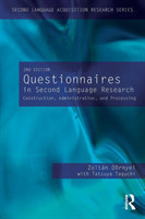 Questionnaires in Second Language Research Construction, Administration, and Processing