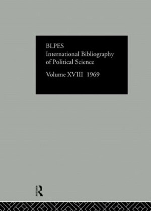 IBSS: Political Science: 1969 Volume 18