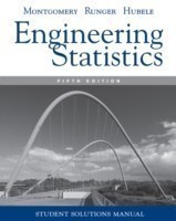 Manual Engineering Statistics, 5e Student Solutions