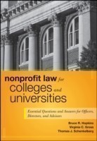 Nonprofit Law for Colleges and Universities