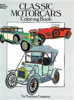 Classic Motorcars Coloring Book