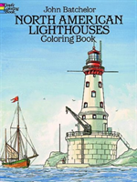 North American Lighthouses Coloring Book