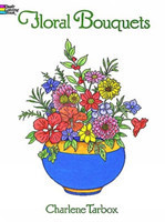 Floral Bouquets Colouring Book