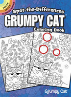 Spot-The-Differences Grumpy Cat Coloring Book