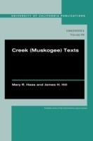 Creek (Muskogee) Texts