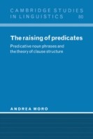 Raising of Predicates Predicative Noun Phrases and the Theory of Clause Structure