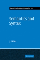 Semantics and Syntax Parallels and Connections