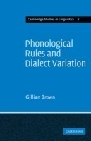 Phonological Rules and Dialect Variation A Study of the Phonology of Lumasaaba