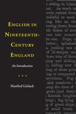 English in Nineteenth-Century England An Introduction