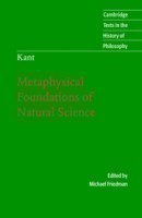 Kant: Metaphysical Foundations of Natural Science