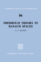 Fredholm Theory in Banach Spaces