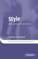 Style Language Variation and Identity