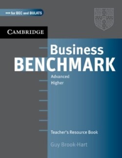 Business Benchmark Advanced Teacher's Resource Book