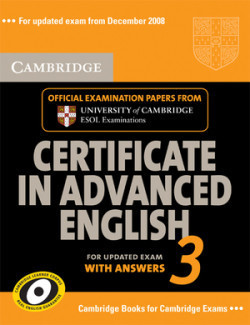 Cambridge Certificate in Advanced English 3 Student's Book with key + CD /2/