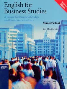 English for Business Studies Student's book A Course for Business Studies and Economics Students