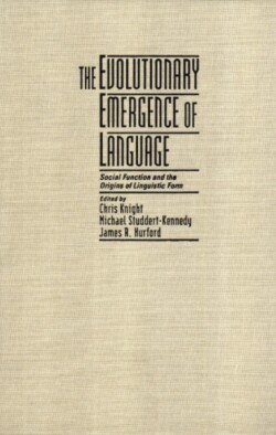 Evolutionary Emergence of Language Social Function and the Origins of Linguistic Form